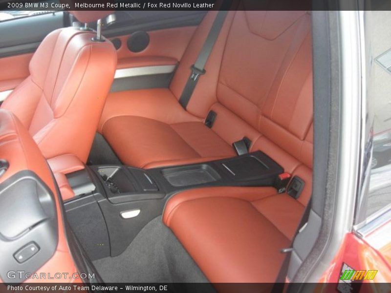 Melbourne Red Metallic / Fox Red Novillo Leather 2009 BMW M3 Coupe