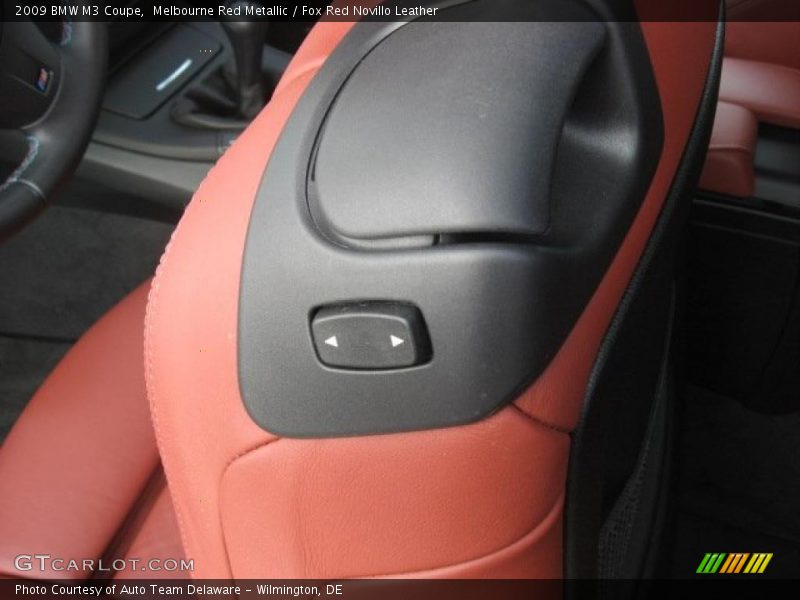 Melbourne Red Metallic / Fox Red Novillo Leather 2009 BMW M3 Coupe