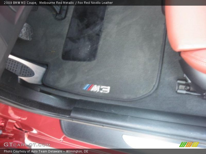 Melbourne Red Metallic / Fox Red Novillo Leather 2009 BMW M3 Coupe