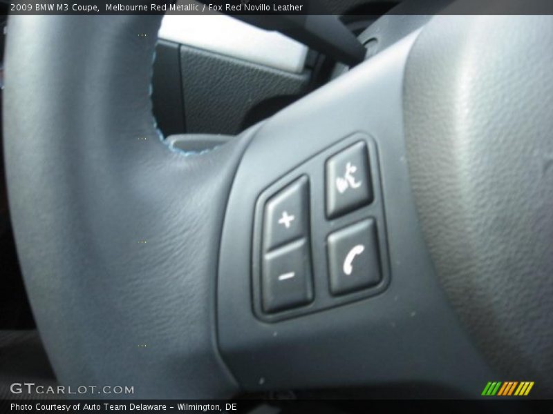 Melbourne Red Metallic / Fox Red Novillo Leather 2009 BMW M3 Coupe