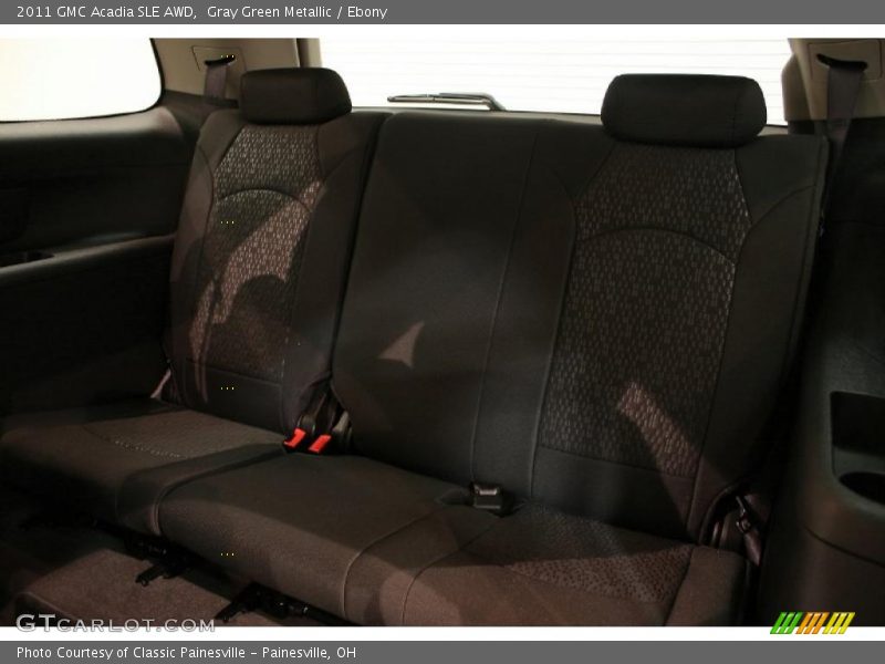 Gray Green Metallic / Ebony 2011 GMC Acadia SLE AWD