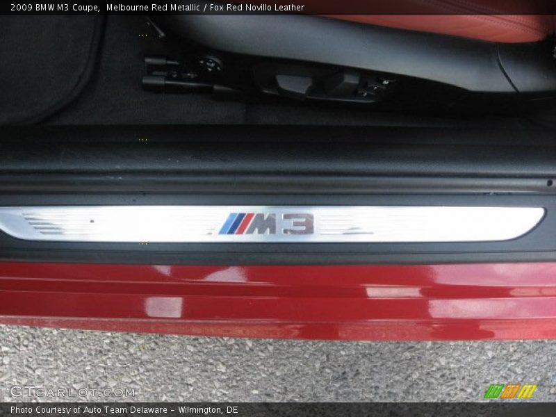 Melbourne Red Metallic / Fox Red Novillo Leather 2009 BMW M3 Coupe