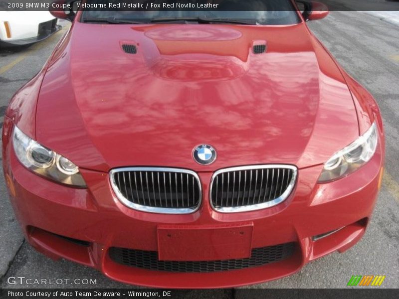 Melbourne Red Metallic / Fox Red Novillo Leather 2009 BMW M3 Coupe