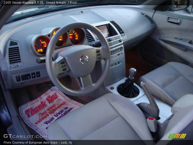 Smoke Metallic / Frost 2005 Nissan Maxima 3.5 SE