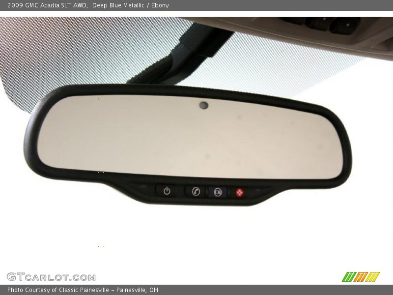 Deep Blue Metallic / Ebony 2009 GMC Acadia SLT AWD