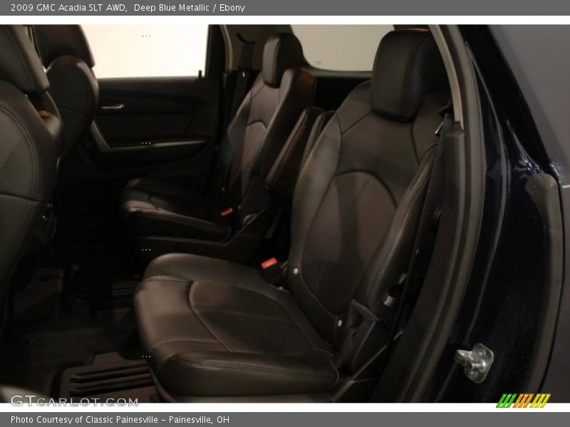 Deep Blue Metallic / Ebony 2009 GMC Acadia SLT AWD
