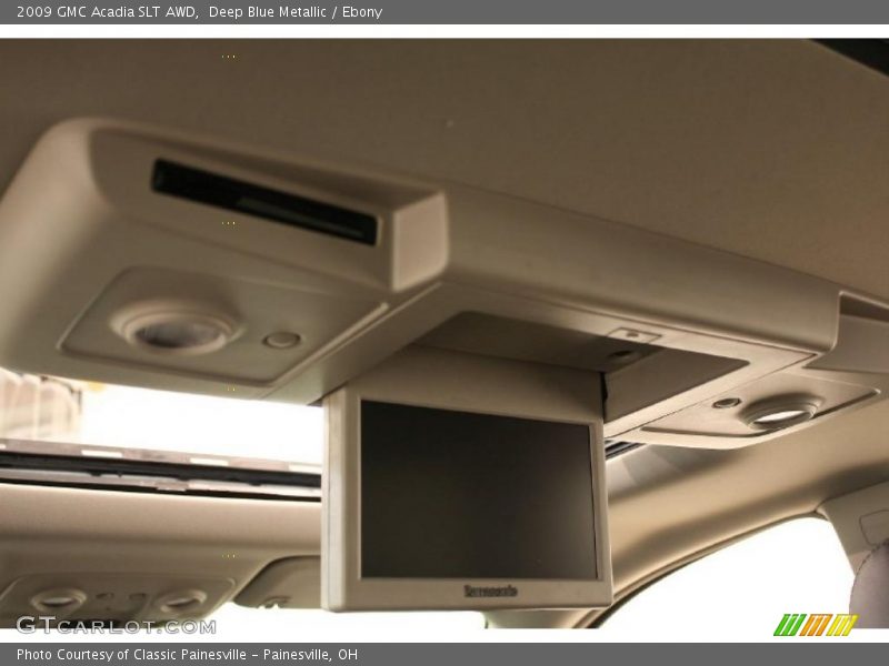 Deep Blue Metallic / Ebony 2009 GMC Acadia SLT AWD
