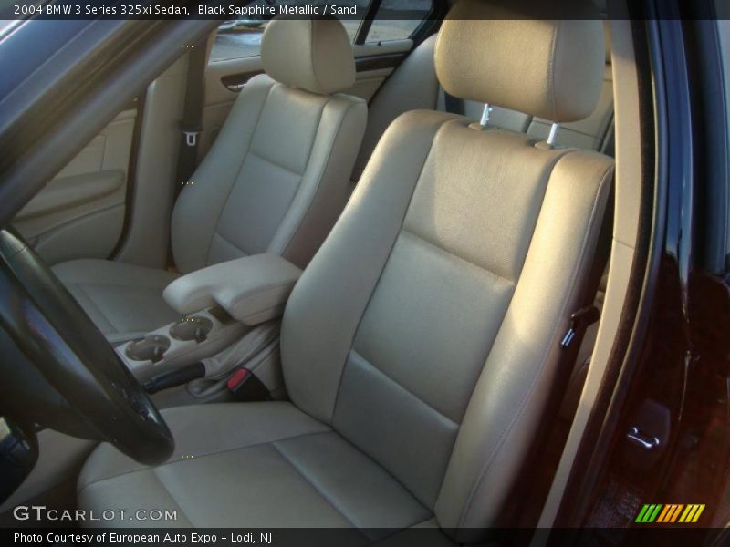 Black Sapphire Metallic / Sand 2004 BMW 3 Series 325xi Sedan