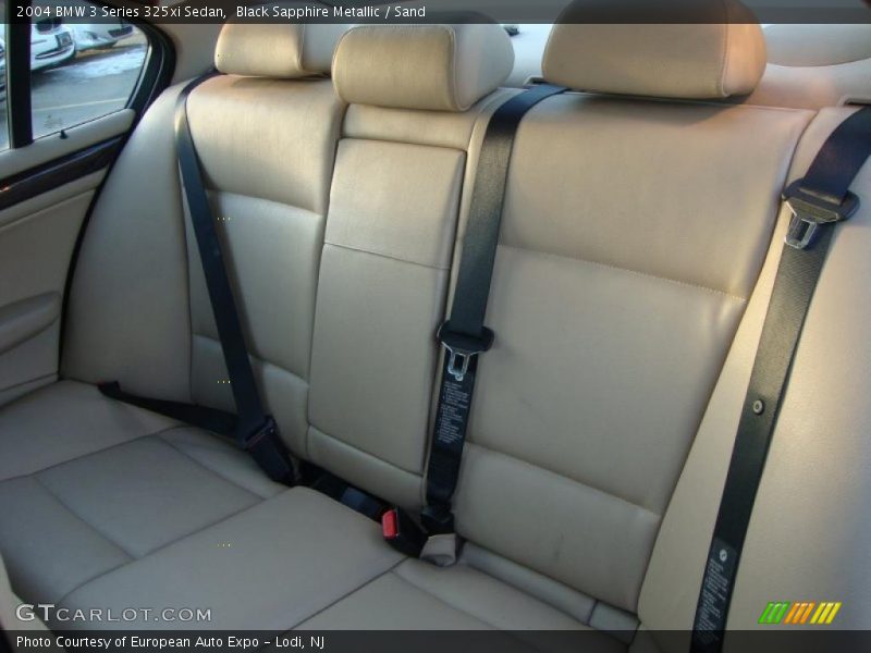 Black Sapphire Metallic / Sand 2004 BMW 3 Series 325xi Sedan