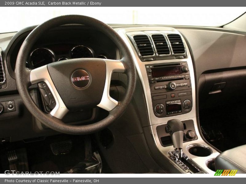 Carbon Black Metallic / Ebony 2009 GMC Acadia SLE