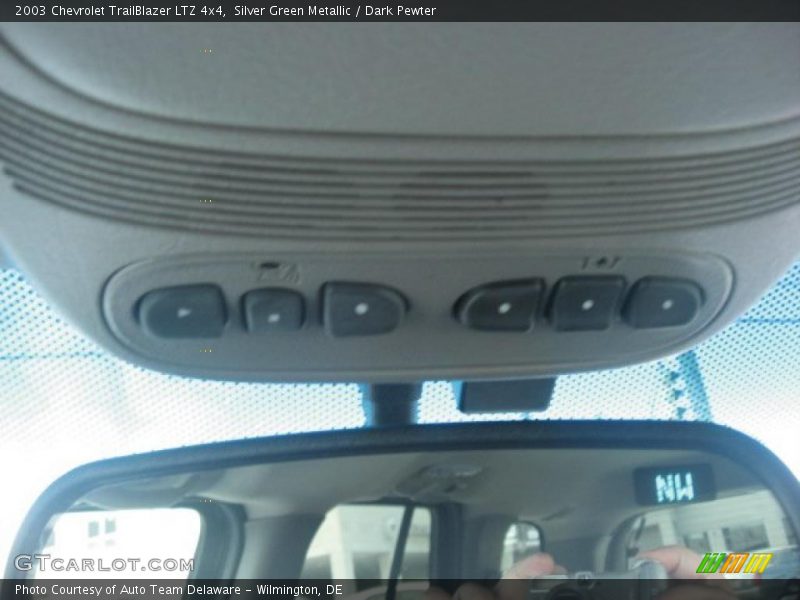 Silver Green Metallic / Dark Pewter 2003 Chevrolet TrailBlazer LTZ 4x4