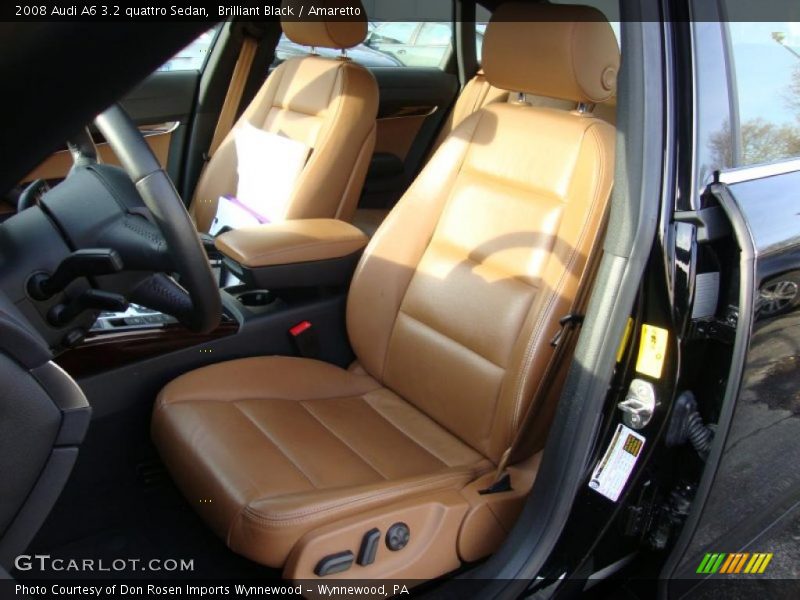 Brilliant Black / Amaretto 2008 Audi A6 3.2 quattro Sedan