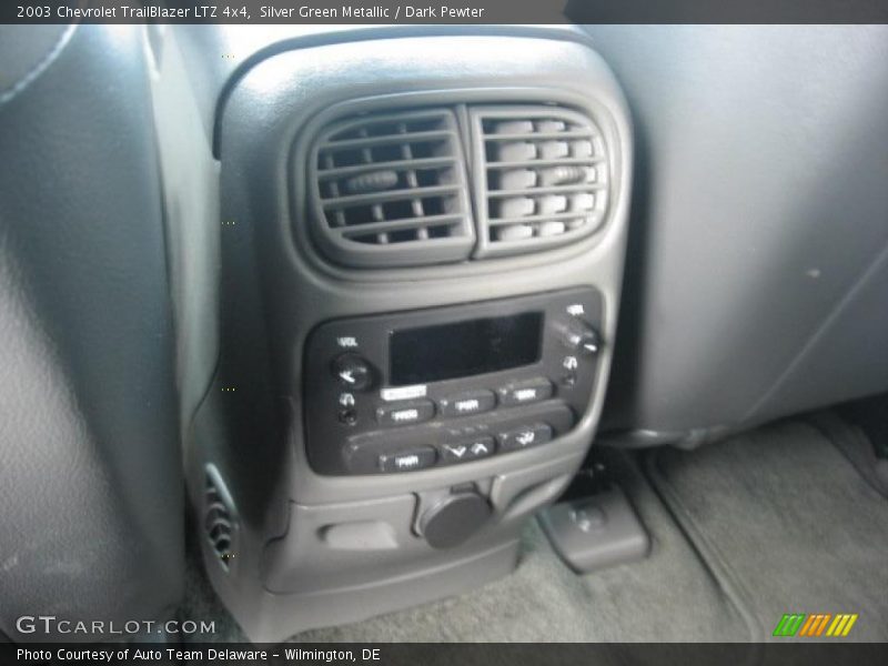 Silver Green Metallic / Dark Pewter 2003 Chevrolet TrailBlazer LTZ 4x4