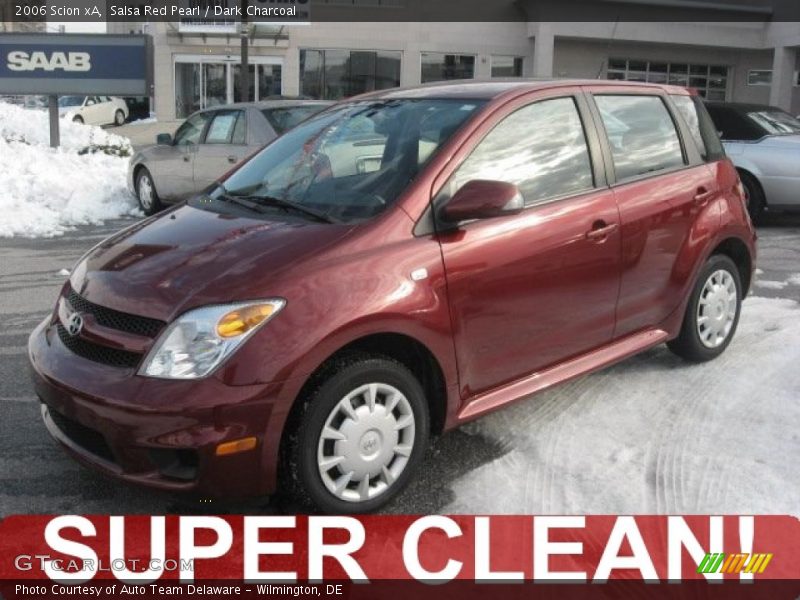 Salsa Red Pearl / Dark Charcoal 2006 Scion xA