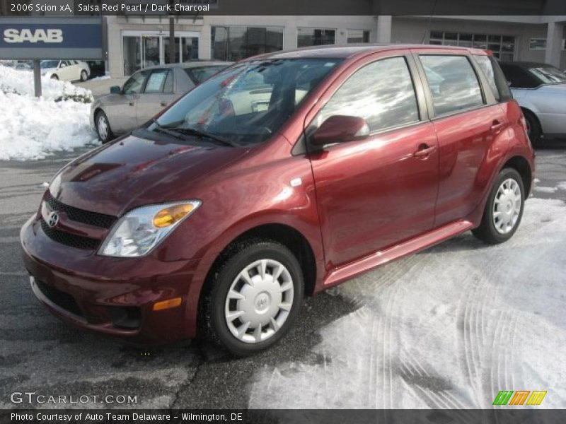 Salsa Red Pearl / Dark Charcoal 2006 Scion xA