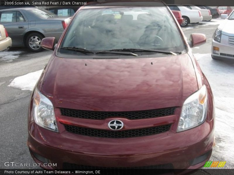 Salsa Red Pearl / Dark Charcoal 2006 Scion xA