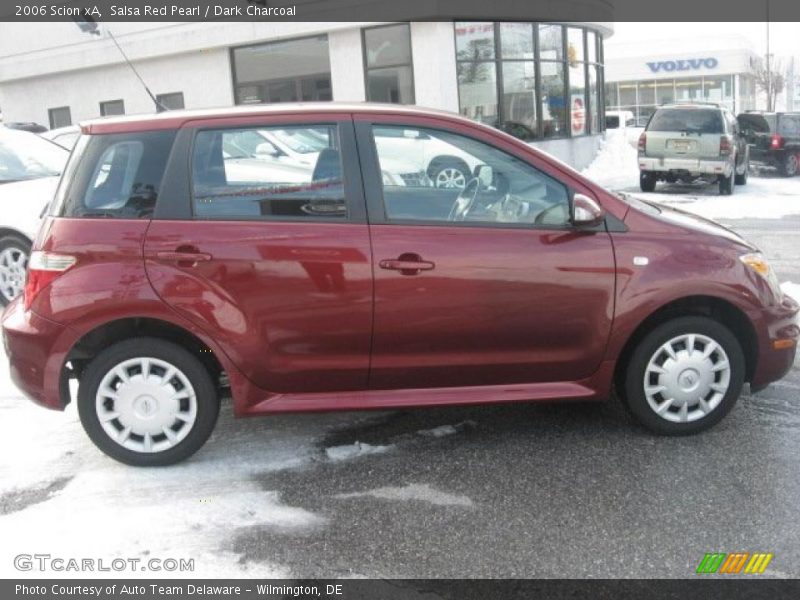 Salsa Red Pearl / Dark Charcoal 2006 Scion xA