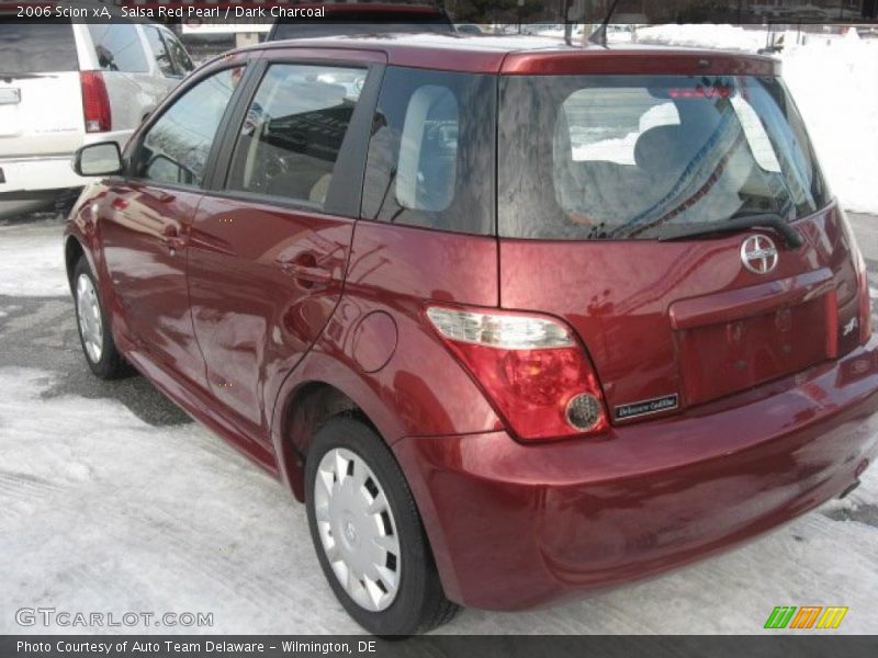 Salsa Red Pearl / Dark Charcoal 2006 Scion xA