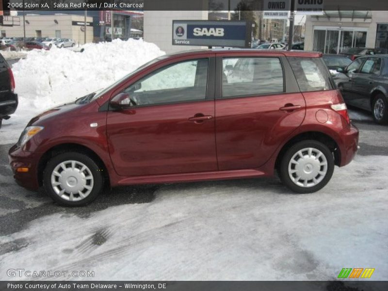 Salsa Red Pearl / Dark Charcoal 2006 Scion xA