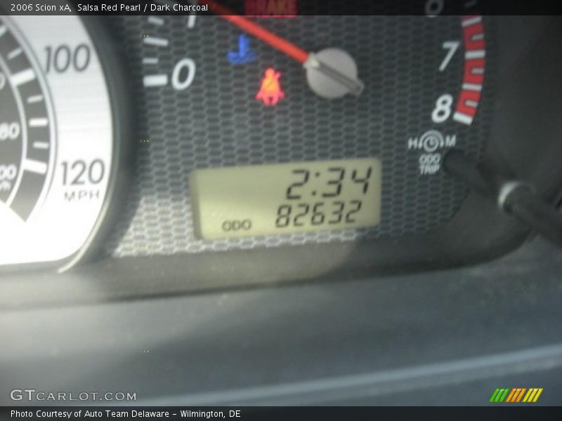 Salsa Red Pearl / Dark Charcoal 2006 Scion xA