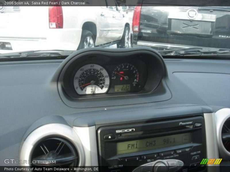 Salsa Red Pearl / Dark Charcoal 2006 Scion xA