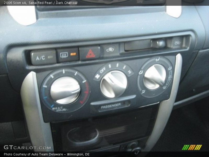 Salsa Red Pearl / Dark Charcoal 2006 Scion xA