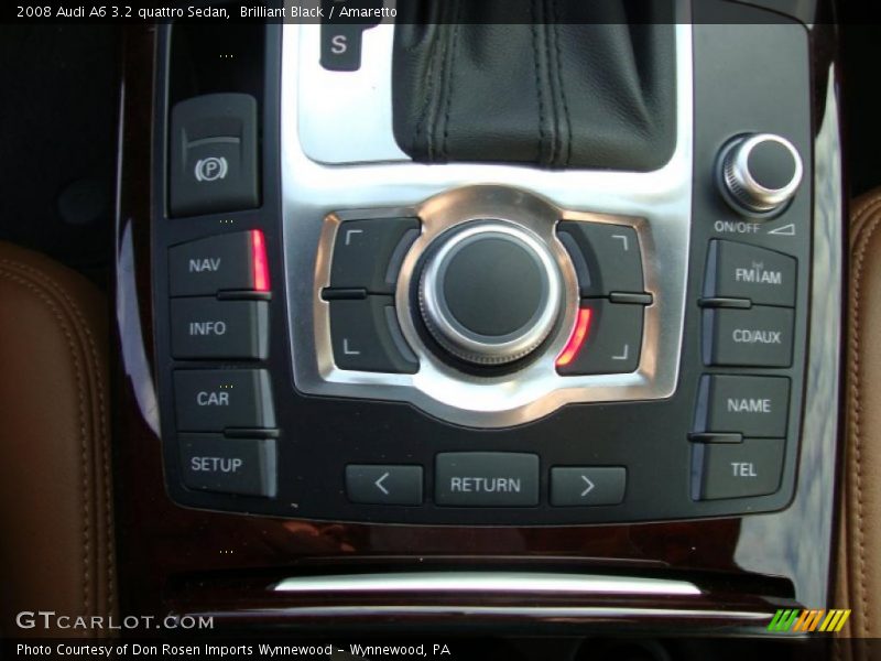 Brilliant Black / Amaretto 2008 Audi A6 3.2 quattro Sedan