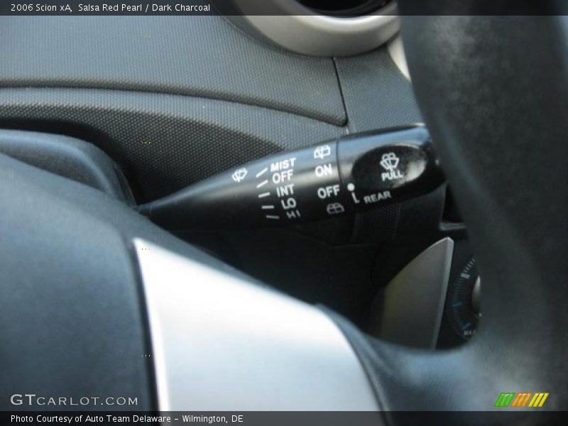 Salsa Red Pearl / Dark Charcoal 2006 Scion xA
