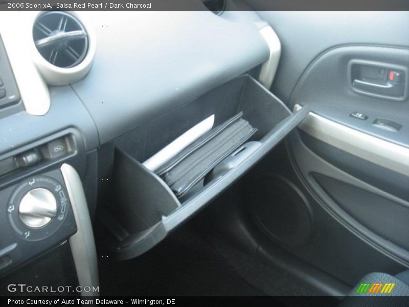 Salsa Red Pearl / Dark Charcoal 2006 Scion xA