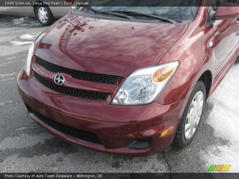 Salsa Red Pearl / Dark Charcoal 2006 Scion xA