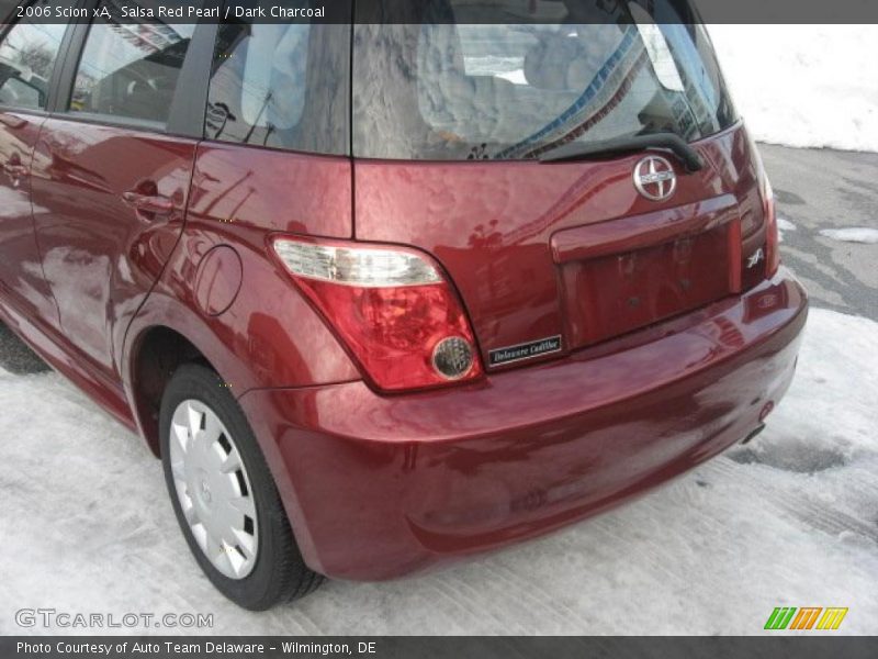 Salsa Red Pearl / Dark Charcoal 2006 Scion xA