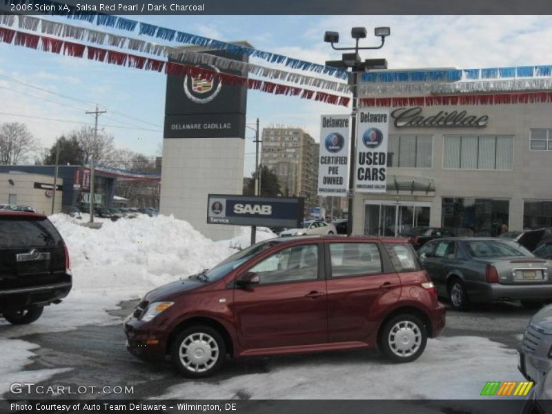Salsa Red Pearl / Dark Charcoal 2006 Scion xA
