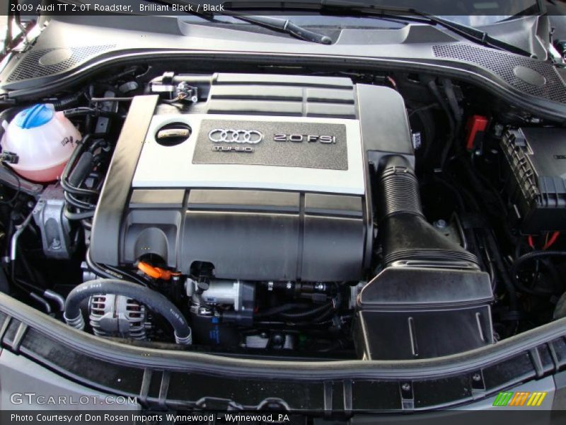  2009 TT 2.0T Roadster Engine - 2.0 Liter FSI Turbocharged DOHC 16-Valve VVT 4 Cylinder