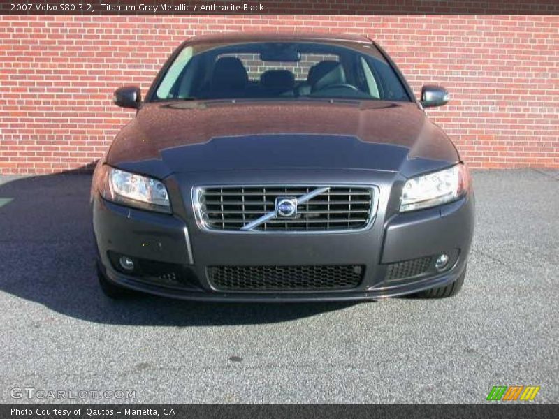 Titanium Gray Metallic / Anthracite Black 2007 Volvo S80 3.2