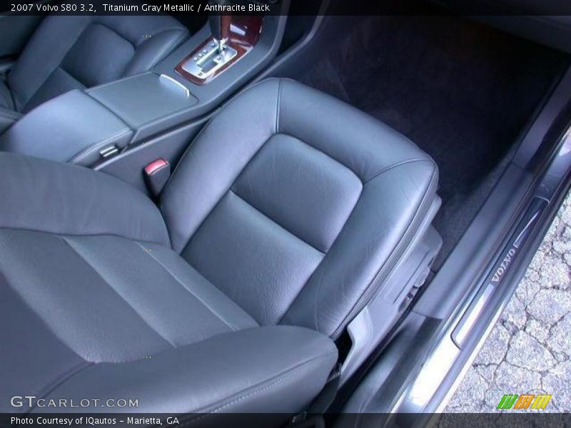 Titanium Gray Metallic / Anthracite Black 2007 Volvo S80 3.2