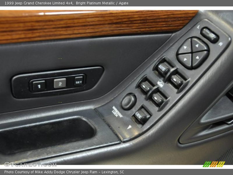 Bright Platinum Metallic / Agate 1999 Jeep Grand Cherokee Limited 4x4