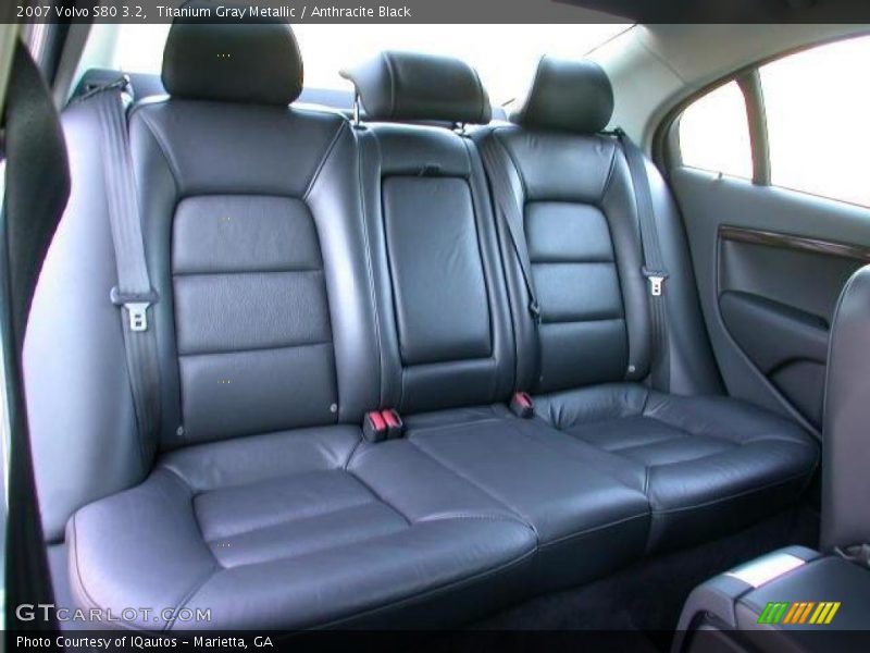 Titanium Gray Metallic / Anthracite Black 2007 Volvo S80 3.2