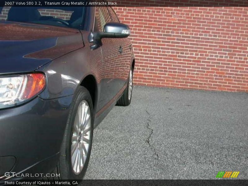 Titanium Gray Metallic / Anthracite Black 2007 Volvo S80 3.2