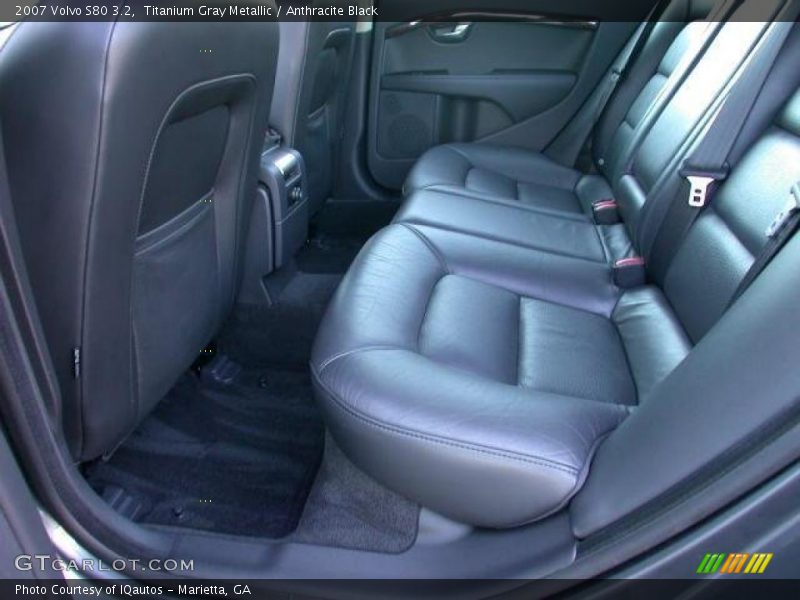 Titanium Gray Metallic / Anthracite Black 2007 Volvo S80 3.2