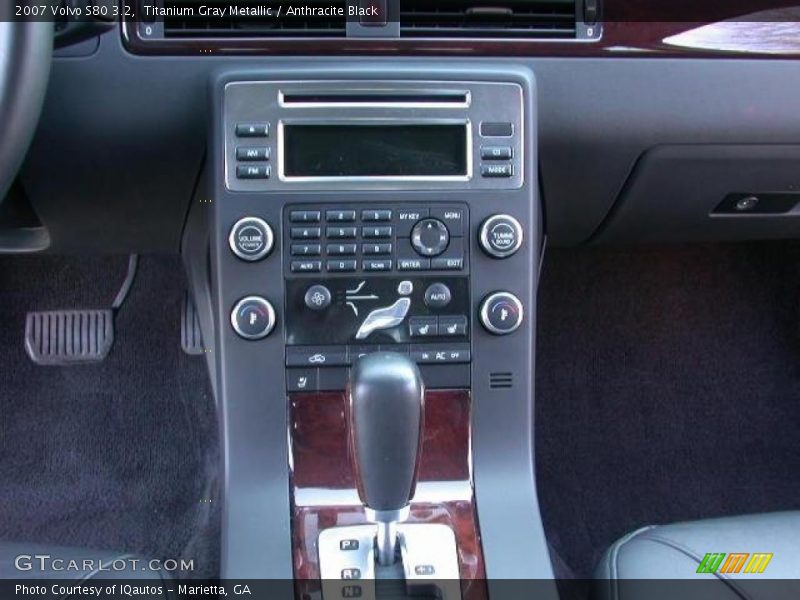 Titanium Gray Metallic / Anthracite Black 2007 Volvo S80 3.2