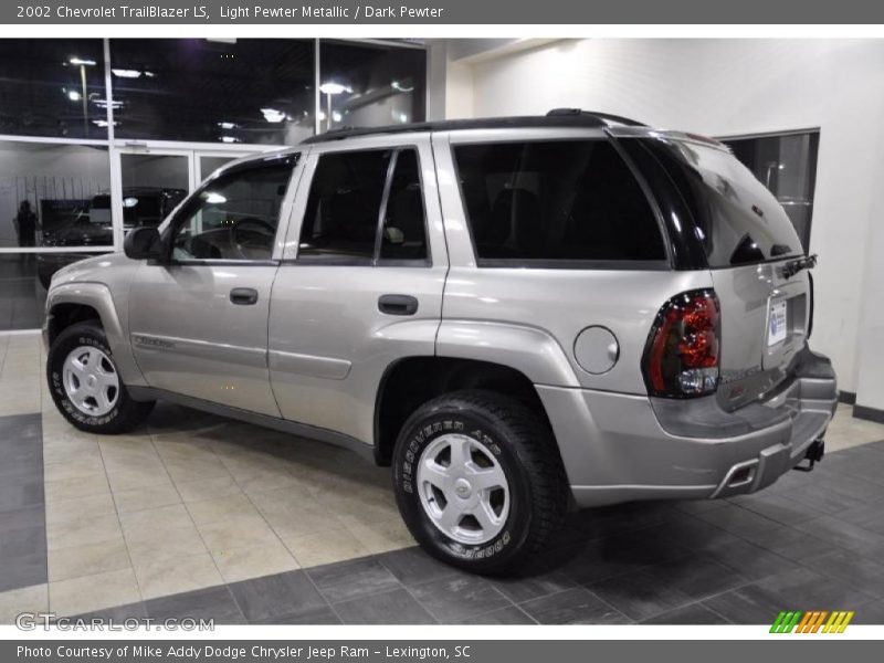 Light Pewter Metallic / Dark Pewter 2002 Chevrolet TrailBlazer LS