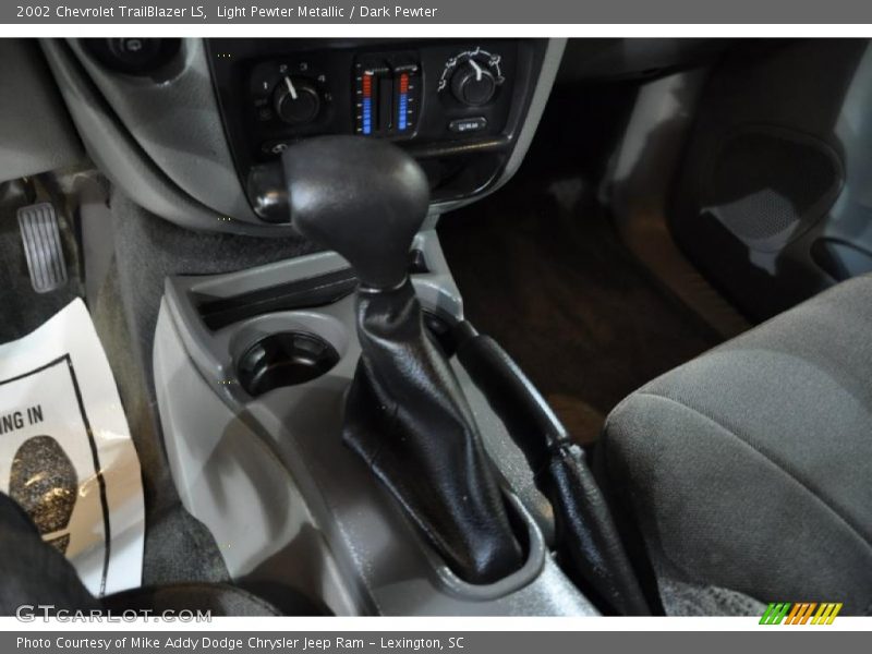 Light Pewter Metallic / Dark Pewter 2002 Chevrolet TrailBlazer LS