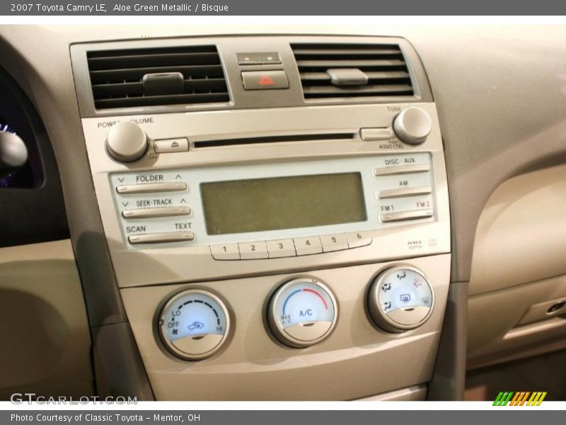 Aloe Green Metallic / Bisque 2007 Toyota Camry LE