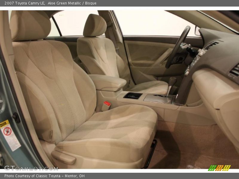 Aloe Green Metallic / Bisque 2007 Toyota Camry LE