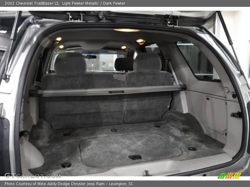 Light Pewter Metallic / Dark Pewter 2002 Chevrolet TrailBlazer LS