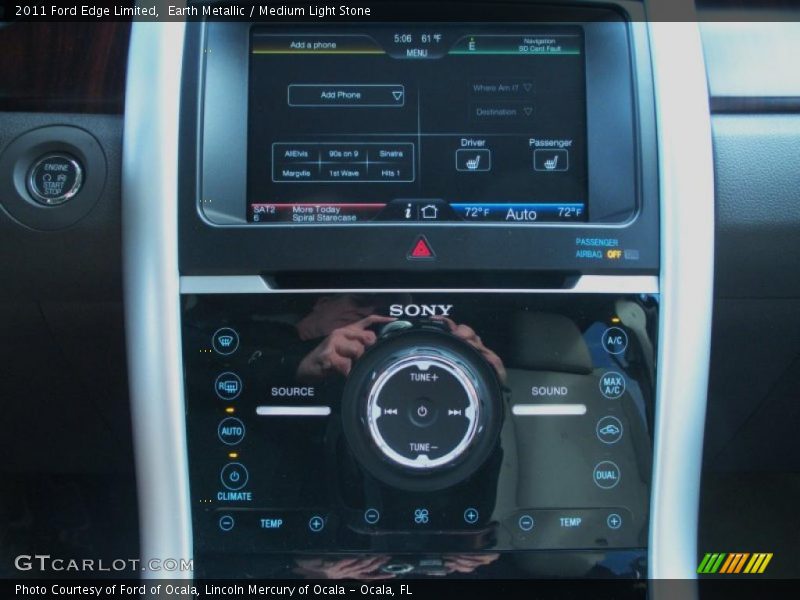 Earth Metallic / Medium Light Stone 2011 Ford Edge Limited