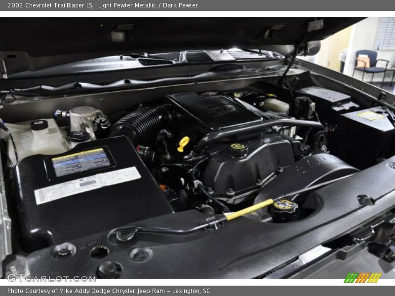 Light Pewter Metallic / Dark Pewter 2002 Chevrolet TrailBlazer LS
