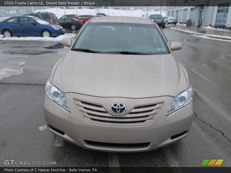Desert Sand Metallic / Bisque 2009 Toyota Camry LE