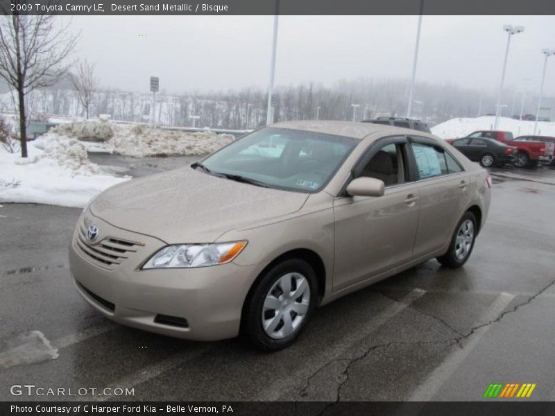 Desert Sand Metallic / Bisque 2009 Toyota Camry LE