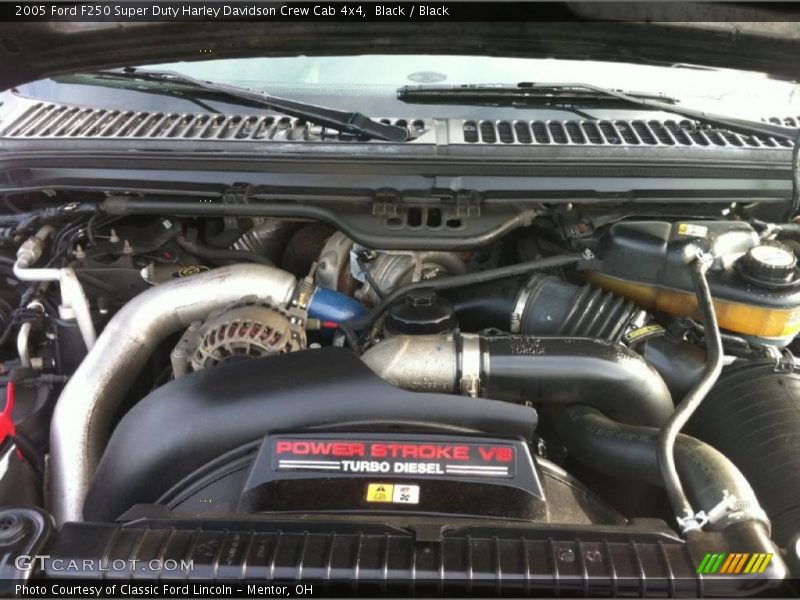Black / Black 2005 Ford F250 Super Duty Harley Davidson Crew Cab 4x4